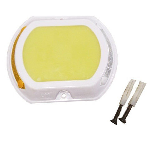 Tacha Vial Recargable Fotoluminiscente Reflectiva 12x10cm 0