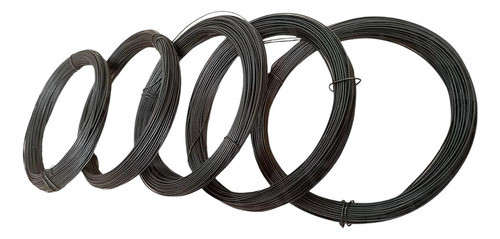 Alambre De Fardo Negro Recocido N°17 - X 1 Kg (5 Rollos) 0