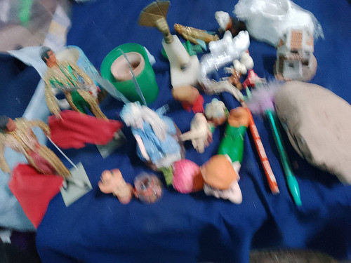 Muñeco Antiguo Con Adornos X 7 Unidades 0