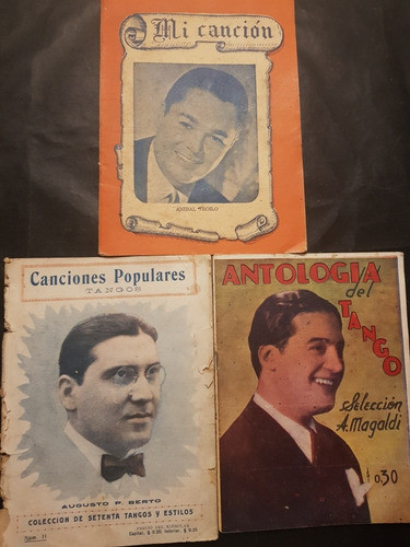 Antiguos Libros. Canciones De Tango. 51n 602 0