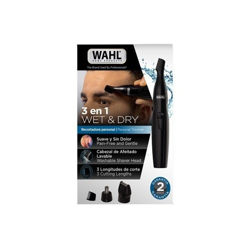 Trimmer 3 En 1 Wahl (oído, Naríz Y Cejas) A Pila 0