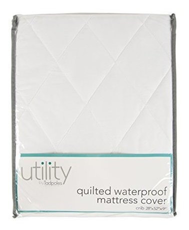 Tadpoles Cuna Impermeable Y Colchoneta Protectora Para Niño 1