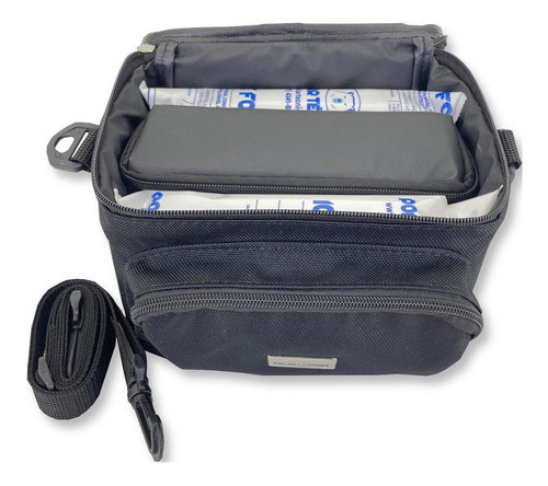 Bolsa Para Medicamentos Térmica Pocket Preta 5 Litros 1