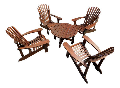 Juego De Jardin En Madera Modelo Imperial 0