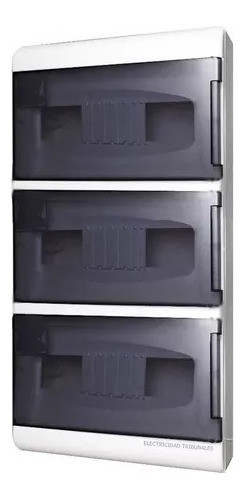 Caja Para Termicas 36 Bocas Embutir Tablero Din Steck 0