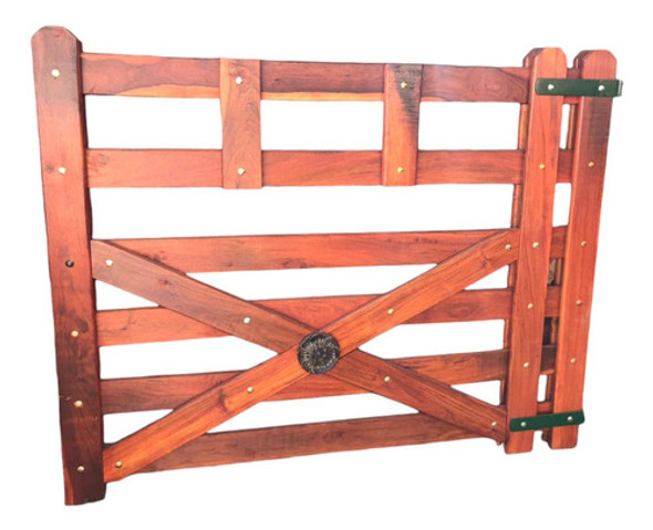 Porton-tranquera Lustrados Para Casas Madera Dura A Medida 0 Porton-tranquera Lustrados Para Casas Madera Dura A Medida 0