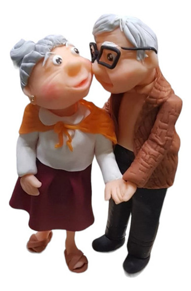 Adorno Torta Abuelitos 0