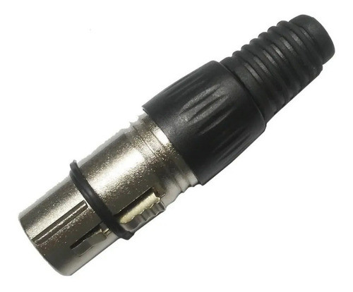 Ficha Conector Canon Xlr Hembra 3 Pines 0