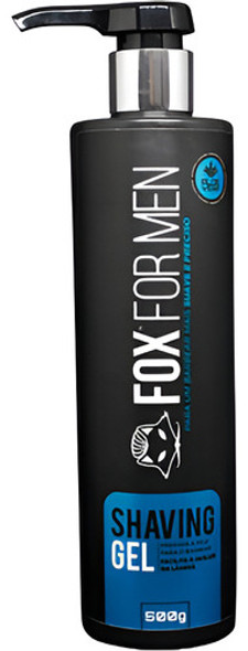 Shaving Gel De Barbear 500g - Fox For Men 4 Unidades 1 Shaving Gel De Barbear 500g - Fox For Men 4 Unidades 1