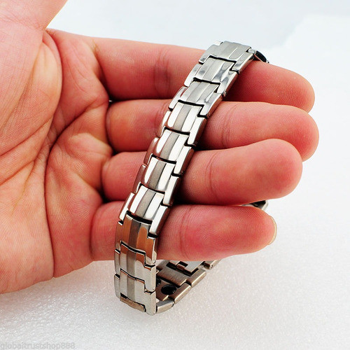 Energía Magnética Germanio Power Pulsera De Titanio Antifati 1