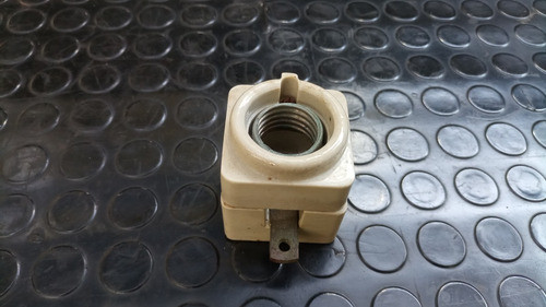 Antiguo Porta Fusible De Porcelana Marca Payra 0