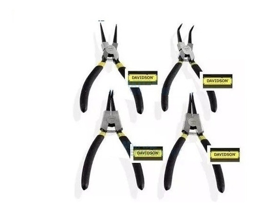 Juego 4 Pinzas Seguer Seeger Seguros Davidson Zona Norte 1