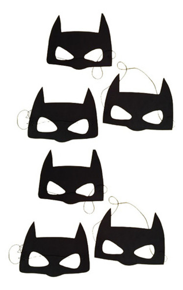 Antifaz Batman Goma Eva Antifaces X 10 Unidades 0