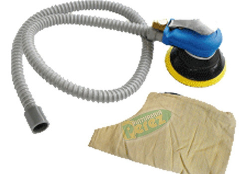 Lijadora Palma Roto Orbital Neumatica 5 PuLG Y Aspiración 0