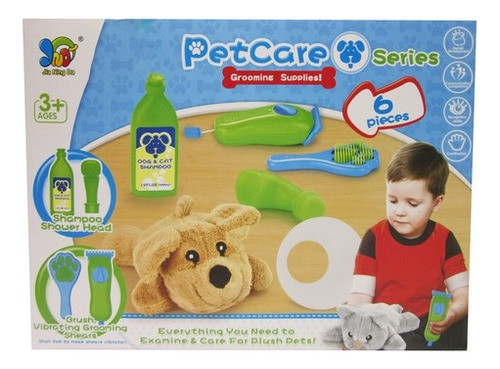 Set Veterinario 5piezas + Peluche 0
