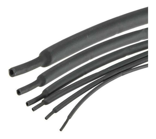 Tubo Termocontraible Spaghetti 1.50 Mm Negro X1metro 0