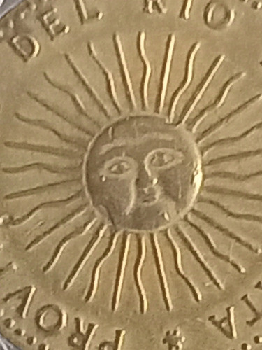 Argentina 1995. Moneda De 1 Peso Con Error. Cara Cortada!!!! 1