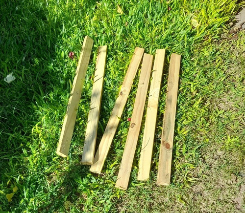 Tirantes De Pino Cepillado Cortos 69.5 Cm 0