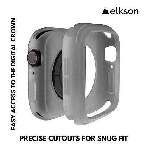Funda Elkson Quattro 2.0 Para Apple Watch - 44mm Translucido 1