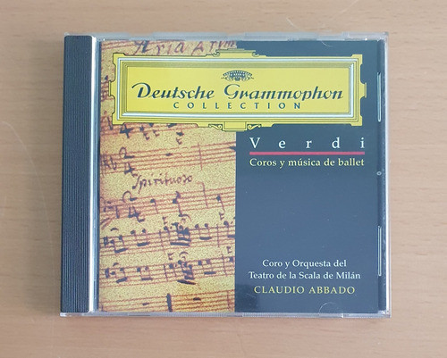 Deutsche Grammophon, Verdi Coros Y Música De Ballet Cd 0