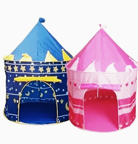 Carpa Casita Infantil De Tela Desarmable - 2 Colores 1