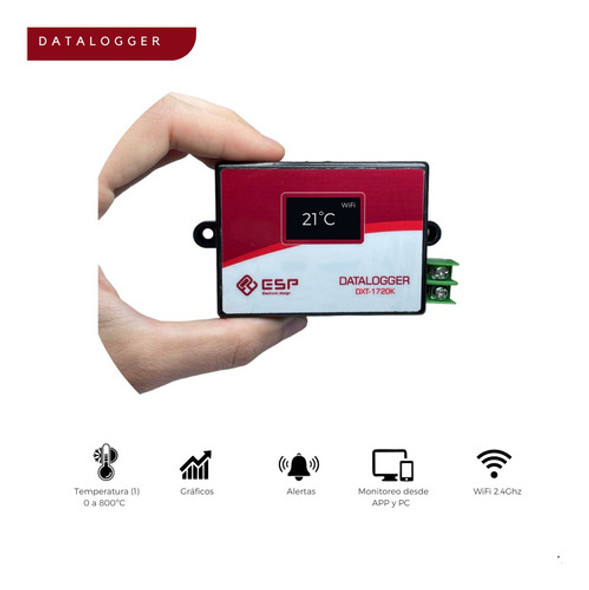 Data Logger Wifi - Registrador De Una Temperatura 0 - 800ºc 1