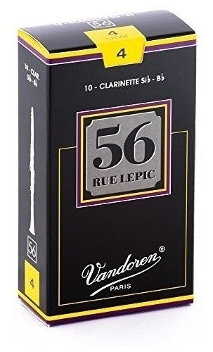 Lengüetas Rue Lepic Para Clarinete 56 Con Resistencia 25 Van 0