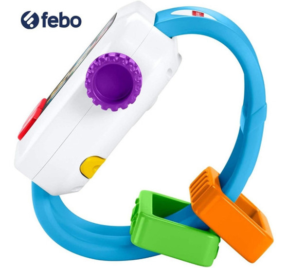 Reloj Inteligente Fisher Price Rie Y Aprende En Inglés Febo 1