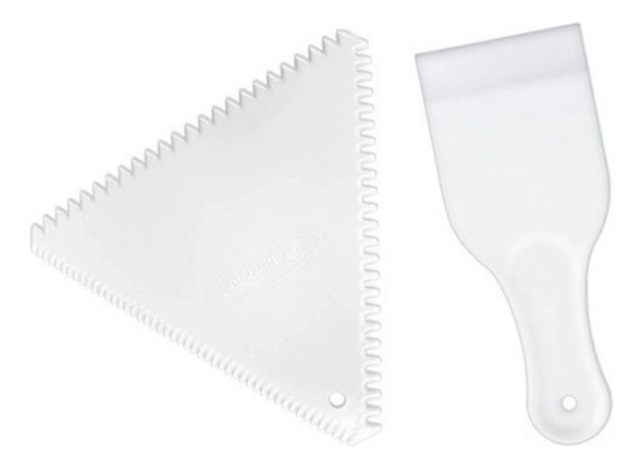 Espátula Triangular Para Decoração De Bolos, Glaces E Pastas 1