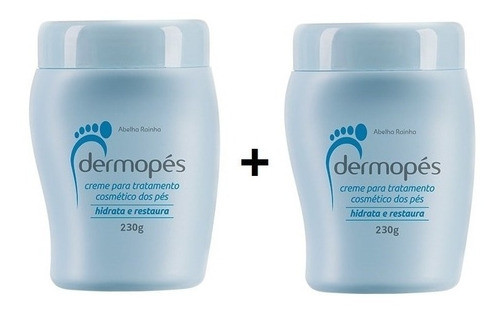 Creme Para Tratamento Dos Pés Dermopés 230g - Kit Com 02 Un. 0