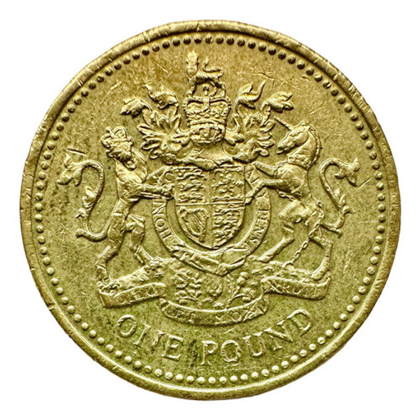 Inglaterra - 1 Pound - Año 2003 - Km #993 - Escudo Uk 0