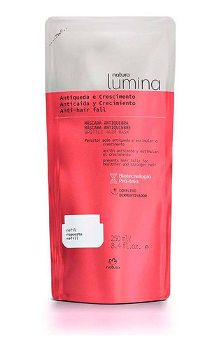Repuesto Mascara Antiquiebre Natura Lumina 250 Ml 0
