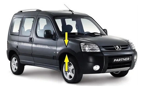 Peugeot Partner Patagonica Fender Pasaruedas Delant Derecho 0