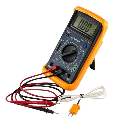 Multimetro Digital Temperatura Capacidad Frecuencia 890g 0