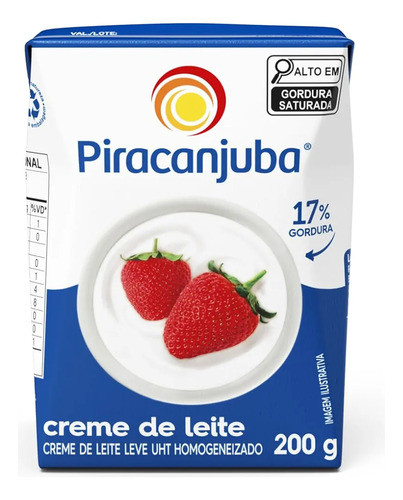 Packx10u Crema De Leche Piracanyuba Sabor Para Tus Comidas 0
