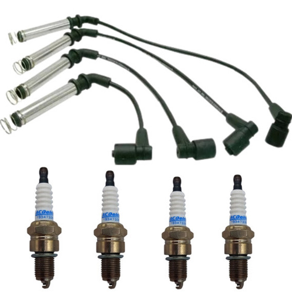 Kit Cables Y Bujias Acdelco Chevrolet Cobalt Spin 0