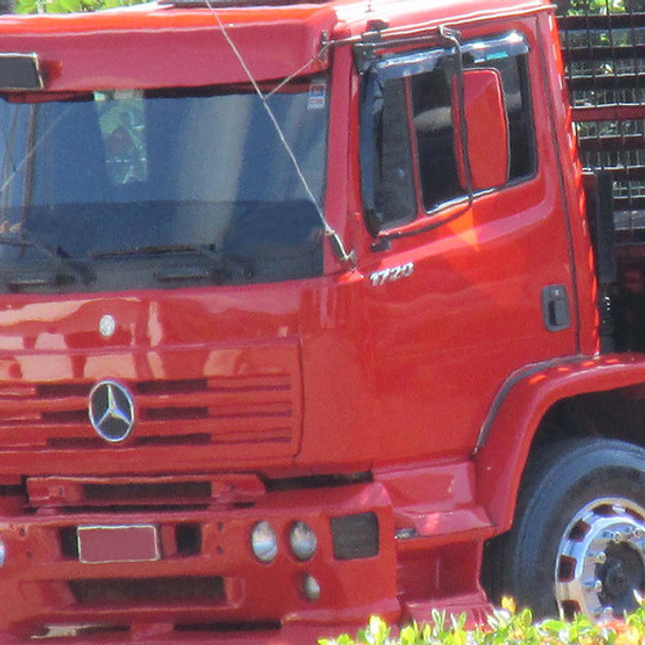 Par Emblema Caminhão Mb 1720 Adesivo Cromado Lateral (2pç) 1
