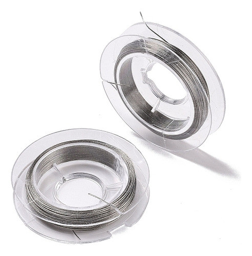 Alambre Acero Quirurjico 316 Joyeria 0.38mm En Rollo 10mts 0