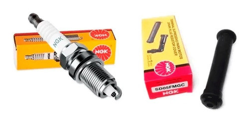 Kit Ngk Cachimbo Vela (2 Peças) Cr8eh9s Twister Tornado 250 0