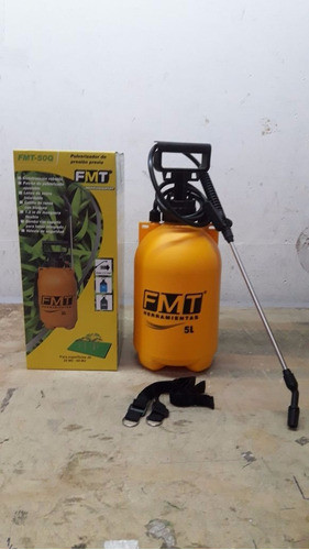 Pulverizador Fumigador 5 Litros Bomba Lanza Gatillo +regalo 1