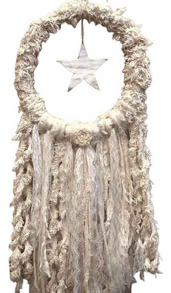 Atrapasueños Decorativo Forrado Estrella Cairel 34 0