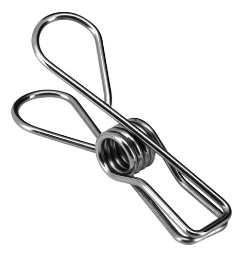 Jogo Prendedores Multiuso Pregador Roupa Fio Aço Inox 120pçs 0