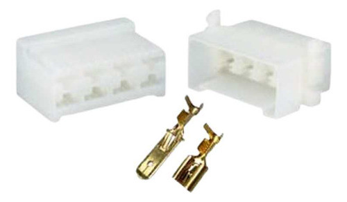 Kit Conector 8 Vias Unidade Macho E Femea 0