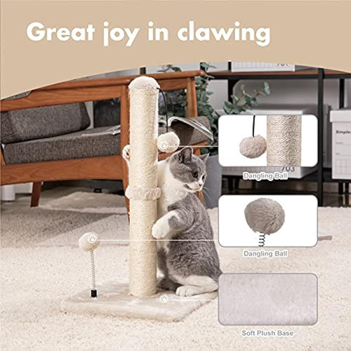 ~?mecool Cat Scratcher Post Premium Basics Kitten Scratcher 1