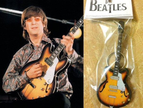 Pack X3 Guitarra Llavero Beatles Casino (o Surtido A Elec) 1