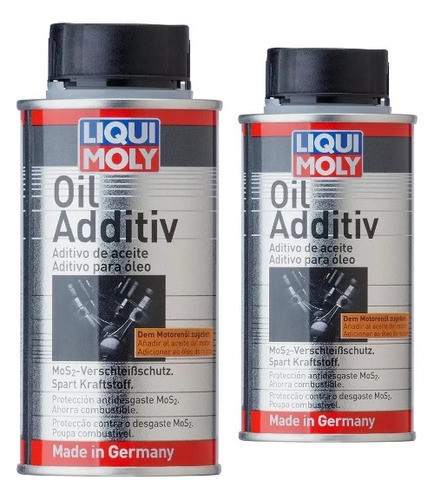 Aditivo Molibdeno Antidesgaste Liqui Moly Promo Kit X2 150ml 0