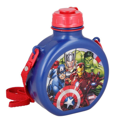 Cantimplora Infantil Incluye Correa Marvel Avengers 1