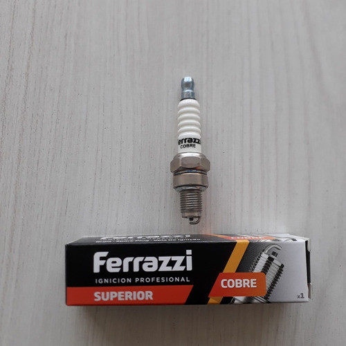 Bujía Ferrazzi Superior De Moto Mirage 110 Mr7cc Cobre 1