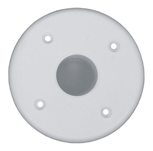 Kit 2 Suporte Copo Chapéu Plástico Branco Ludovico Caixa Som 1