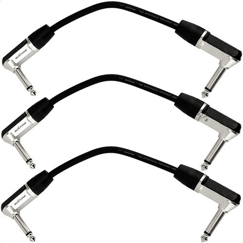 Cable Interpedal Profesional Plug Angular 90 Pack X 3 0